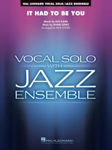 It Had to Be You Jazz Ensemble sheet music cover